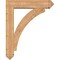 Ekena Millwork Thorton Arts and Crafts Smooth Bracket w/ Offset Brace, Western Red Cedar, 7 1/2"W x 34"D x 42"H BKT0806X34X42THR03SWR - alternate 2
